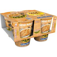 YATEKOMO oilasko zaporeko ekialdeko fideoak, cup sorta 4x60 g