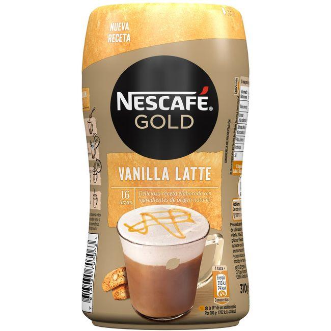 Café de vainilla latte NESCAFÉ Gold, bote 310 g