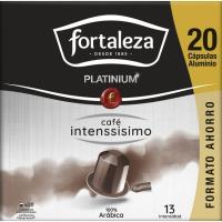 Café intensísimo compatible Nespresso FORTALEZA, caja 20 uds