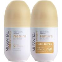 Desodorante nature MUSSVITAL Dermoactive, pack 2x75 ml