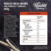 Cereales masa madre RUSTIK BAKERY, paquete 400 g