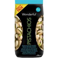 Pistachos tostados sin sal WONDERFUL, bolsa 220 g
