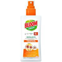 Repelente de mosquitos loción tropical BLOOM, spray 100 ml