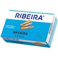 Navajas al natural RIBEIRA, lata 63 g