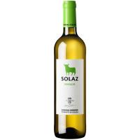 Vino Blanco Joven SOLAZ, botella 75 cl