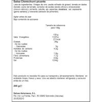 Chimichurri picante SALSAS ASTURIANAS, frasco 295 g