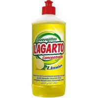 Lavavajillas a mano concetrado limón LAGARTO, botella 750 ml