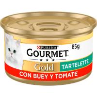 GOURMET GOLD idi & tomate taloa katuentzat, lata 85 g