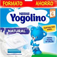 Yogolino natural NESTLÉ, pack 8x100 g