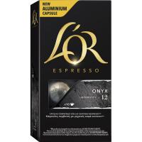 L'OR Onyx kafea, bateragarria Nespressorekin, kutxa 10 ale