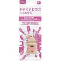 Ambientador madera auto aroma chicle PARADISE SCENTS, envase 5ml