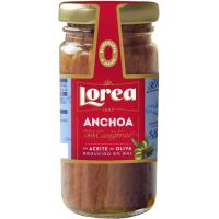 Anchoa bajo sal LOREA, frasco 55 g