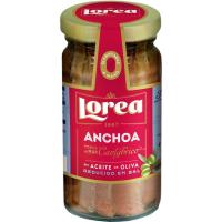 Anchoa bajo sal LOREA, frasco 55 g