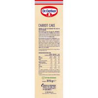 Pastel de zanahoria DR. OETKER, caja 315 g