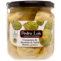 Alcachofas en mitades IGP Tudela PEDRO LUIS, frasco 210 g