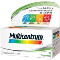 Complemento vitamínico adulto MULTICENTRUM, caja 90 cápsulas.