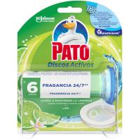 Discos activos wc lima PATO, aparato + recambio