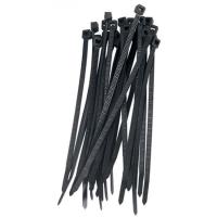 Bridas de nylon negro, 3,6 x 180 mm EUROBRIC, pack 50 uds
