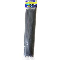 Bridas de nylon negro, 4,8 x 300 mm  EUROBRIC, pack 50 uds