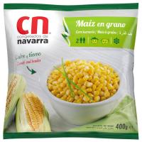 Maíz en grano CONGELADOS DE NAVARRA, bolsa 400 g