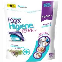 Detergente en cápsulas higiene FLOPP, bolsa 18 dosis