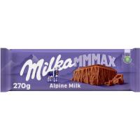 Chocolate con leche MILKA, tableta 270 g