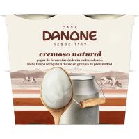 Yogur natural edición 1919 DANONE, pack 4x125 g