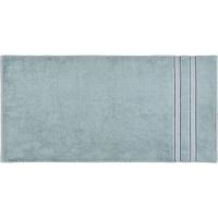 Toalla de lavabo azul 100% algodón 550gr/m2 EROSKI, 50x100 cm