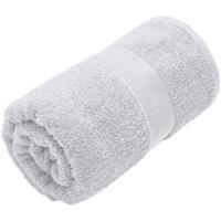 Toalla de ducha blanca 100% algodón 420gr/m2 EROSKI, 70x130cm