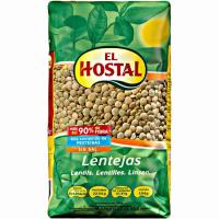 Lentejas selecta EL HOSTAL, paquete 1 kg
