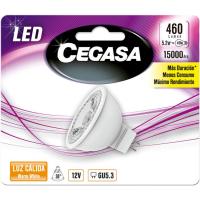 Bombilla Led GU5,3 5,2W luz cálida (2700k) CEGASA, 1ud