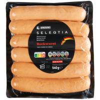 Salchichas Bockwurst Eroski SELEQTIA, sobre 540 g
