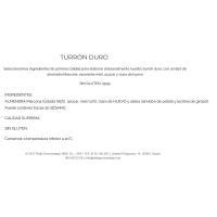 Turrón duro RAFA GORROTXATEGI, caja 250 g