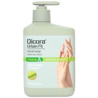 Jabón líquido de manos Vitamin A DICORA, dosificador 500 ml