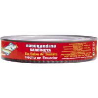 NATURANDINA sardina tomatearekin, lata 425 g