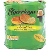 Galleta Break de limón ELGORRIAGA, pack 2x150 g
