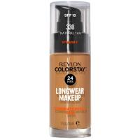 Base maquillaje Colors. Oily Natural Tan 330 REVLON, pack 30 ml