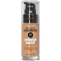 Base maquillaje Colorstay Oily Rich Tan 350 REVLON, pack 30 ml
