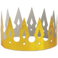 Corona rey dorada PARTYGRAM