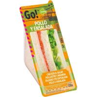 Sandwich basic de pollo y cheddar ÑAMING, 1 ud, 130 g