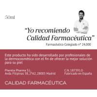 CALIDAD FARMACEUTICA aurpegirako zimurren aurkako krema FPS15, potoa 50 ml