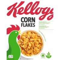 Cereales de maíz KELLOGG`S CORN FLAKES, caja 375 g