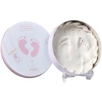 Baby  Prints rosa, huella de bebé en arcilla blanca, regado ideal para padres, abuelos ...BABY ART