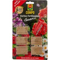 Varitas fertilizantes guano COMPO, caja 24+6 uds