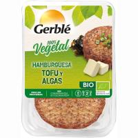 GERBLÉ BIO tofu eta algazko hanburgesa begetala, erretilua 160 g