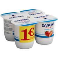 DANONE marrubi zaporeko jogurta, sorta 4x120 g