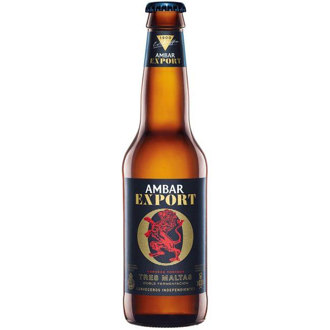 precios Cerveza Export Ambar, Botellín 33 Cl en Eroski