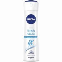 Desodorante Fresh Natural 0% aluminio NIVEA, spray 150 ml
