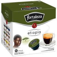 FORTALEZA Etiopia kafea, bateragarria Dolce Gustorekin, kutxa 10 ale