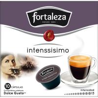 Café intenssisimo compatible Dolce Gusto FORTALEZA, caja 10 uds